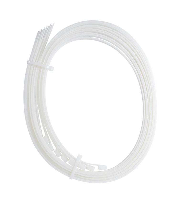 Gardner Bender 46-424 Heavy-Duty Cable Tie, 24 inch, 180 lb, Electrical Wire and Cord Management, Nylon Zip Tie, 50 Pk, Natural White - Image 3